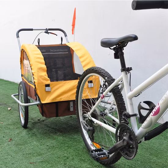 El mejor remolque de bicicleta para mascotas, cochecito para perros/mascotas para bicicletas, remolques para niños y bebés