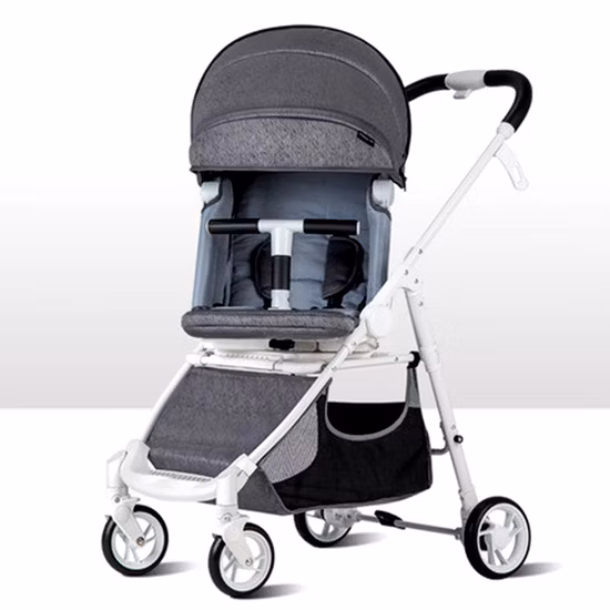 Cochecito ligero compacto de bolsillo portátil, cochecito de viaje plegable de fácil manejo